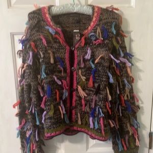 Peruvian Connection baby alpaca “Merryvale” cardigan XL NWT $379